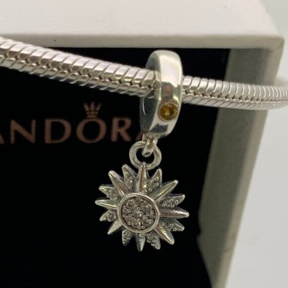 ✨🔥Pandora Celestial Sparkling Sun charm - Picture 4 of 8